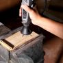 Rotary Tool 200W with LCD Display Screen, 10 Variable Speed 10000-40000Rpm, 61 Accessories and 4 Attachments Flexible Shaft Multi Tool Polishing Image 3