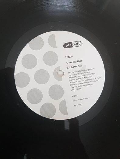 Come 10" - Fast Piss Blues