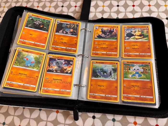 Pokemon folder and cards