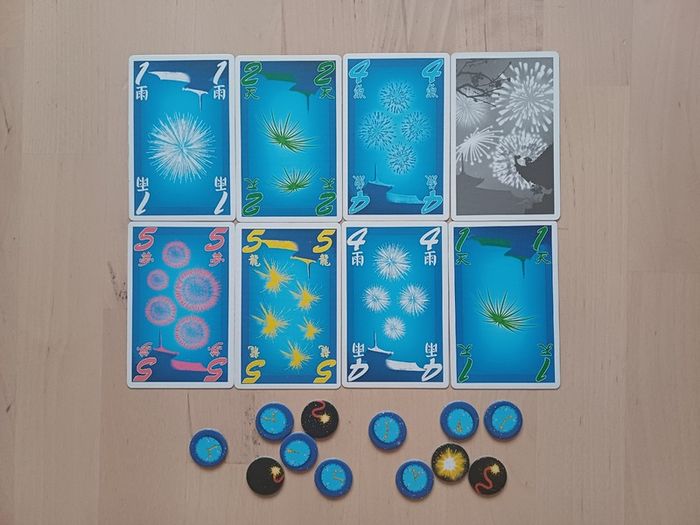 Hanabi Cooperative Family Strategy Card Game R&R Games English Edition
