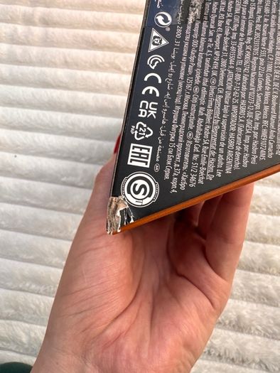 Hasbro Star Wars the Black Series Mandalorian Magistrate Greef Karga Damaged Box Please see photos