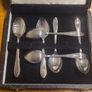 Vintage Arthur Price Silver Spoons - Hard case Image 4