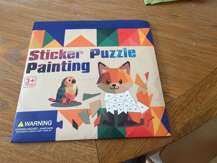 sticker puzzle