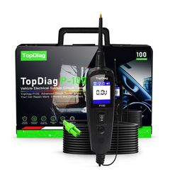 JDiag P100 Power Pro P-100 New 12V 24V Generation Automotive Electrical Circuit System Tester for Cars and Trucks P 100