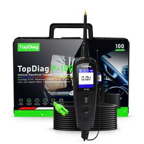 JDiag P100 Power Pro P-100 New 12V 24V Generation Automotive Electrical Circuit System Tester for Cars and Trucks P 100
