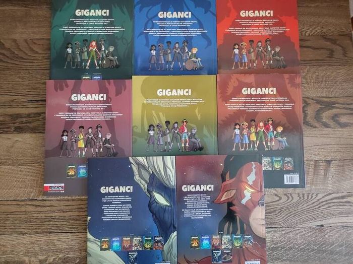 8x Polish Children's Comic Books, Age 9+