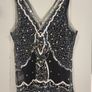 River Island Black Embellished vest top Image 2