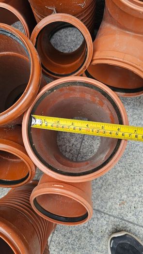 Sewage pipes 6 inch