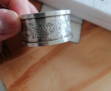 Vintage Sterling Silver Napkin Ring