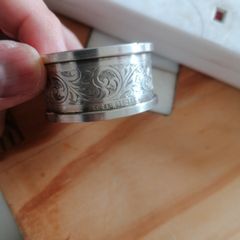 Vintage Sterling Silver Napkin Ring