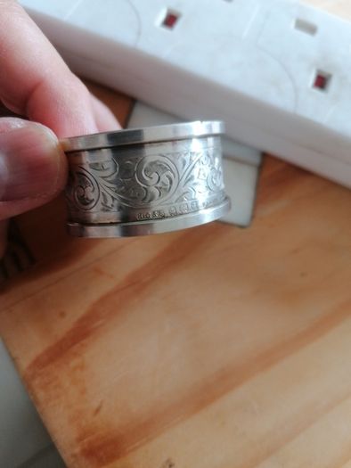 Vintage Sterling Silver Napkin Ring