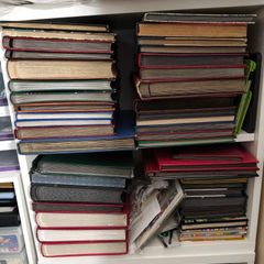 Large stamp albums collection