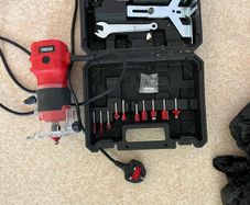 Wood edge trimmer plus bits