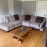 L sofa , swivel chair, foot Image 2