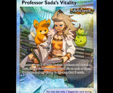 Professor Sada's Vitality 256/182 Trainer Ultra Rare Holo S&V Paradox Rift Pokemon Card