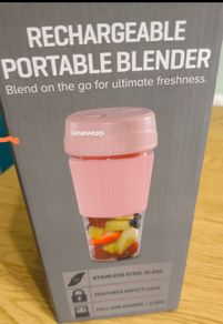 Daewoo rechargeable portable blender