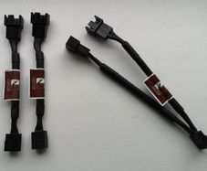 Noctua NA-RC7 and NA-YC1 adaptor cables for PC fan.