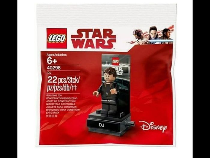 Lego DJ Minifigure Polybag Lego Star Wars Lego Minifigure