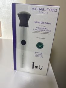 Michael Todd beauty sonic blend pro anti microbial sonic makeup Brush BNIB