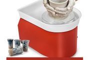 25cm Electric Pottery Wheel Ceramic Machine with Foot Pedal