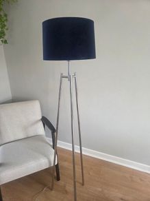 Floor Lamp and Cushions