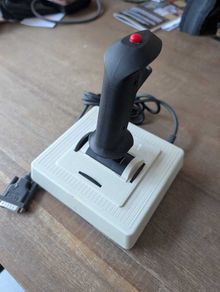 Flightstick - Retro PC flight simulator joystick from CH Products - #426