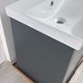 Drawer wall unit lead grey matt  500mm x 400mm Image 4