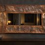 Copper effect mirror Image 3
