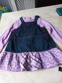 Dunnes  Stores  Denim Dress & Top.  Age 2-3 years.  B.N.W.T.
