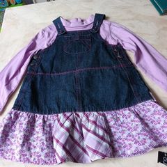 Dunnes  Stores  Denim Dress & Top.  Age 2-3 years.  B.N.W.T.