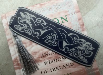 Personalised Celtic Hounds Bookmark