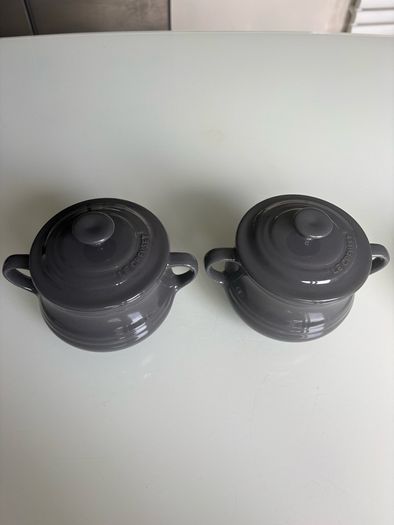 le creuset bean pots/soup bowls