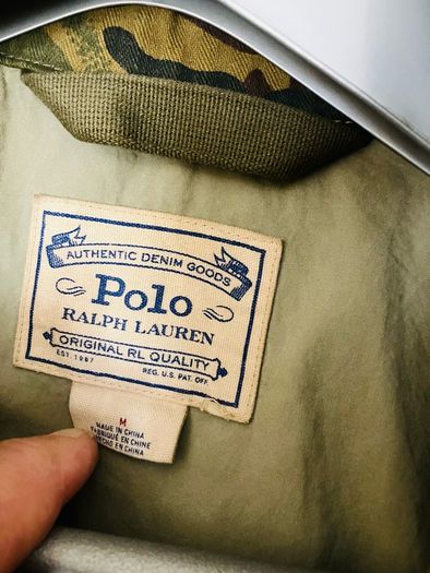 Polo Ralph  Lauren Army Camouflage Jacket