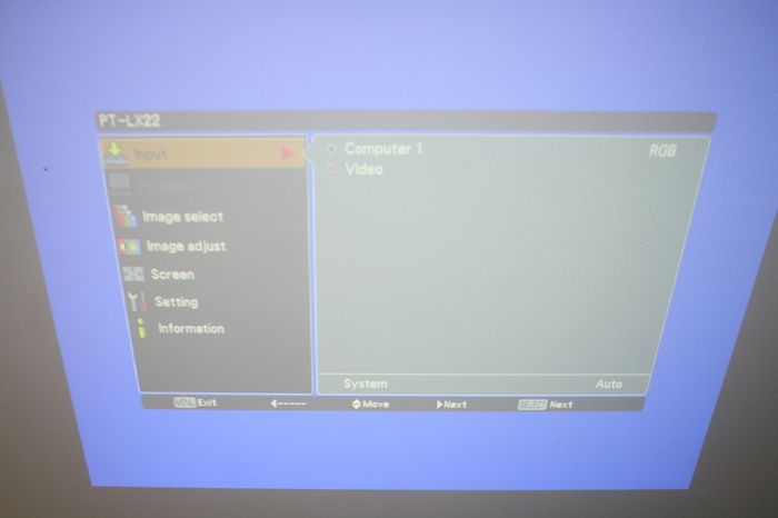 Panasonic PT-LX22 DLP Projector - XGA Resolution Pixels (1024 x 768), 2200 Ansi Lumens Brightness and 500:1 high Contrast Ratio