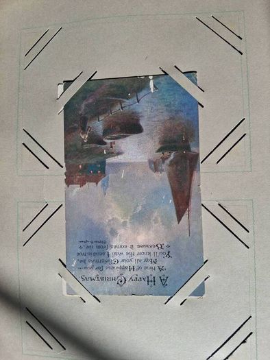 Mega Art Nouveau Postcard Album (197 Pieces)