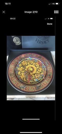 Versace Rosenthal Christmas Glory 2004