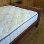 Solid Double sleigh bed with matching lockers (Mattress not included) Image 4
