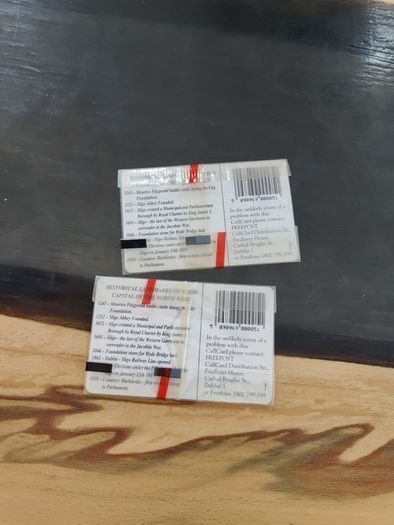 Sligo 750 callcard mint