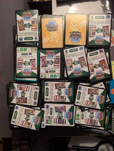 Pokemon code cards