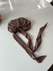 Viva headwear Karla v leopard print hair turban