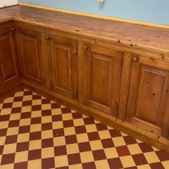 Old style, hand made Timber kitchen