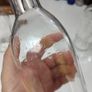 424 - Set of 4 Vintage Tall Collectible Decorative Alcohol Bottles Image 7