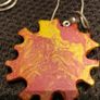 Ceramic and Swarovski necklace, like new Image 2