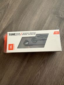 JBL T205 Wired In-Ear Headphones - Black