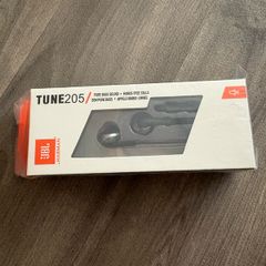JBL T205 Wired In-Ear Headphones - Black