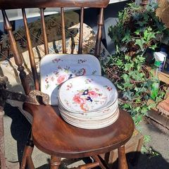 Victorian Floral Desert Set