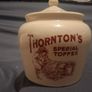Vintage 1950's Thorntons Special Toffee Jar Image 3