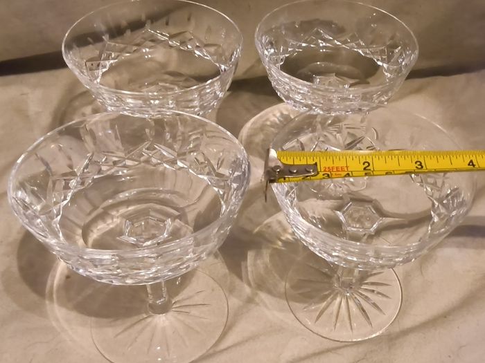 Waterford crystal champagne coupe's / sherbert glasses