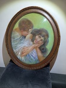 Pastel painting
