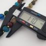 Antique African Style MultiColor Glass Beads Necklace Image 6